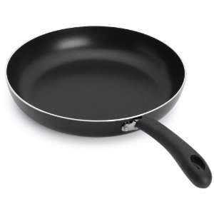  Imusa Saute Pan with Silicone Handle, 12 Inch, Black 