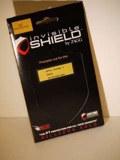 New ZAGG invisibleshield for iphone 4 4S protects back part of the 