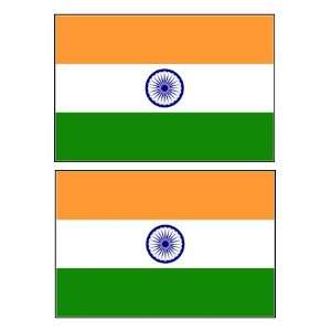  2 India Indian Stickers Decal Bumper Window Laptop Phone 