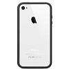 iPhone 4 4G 4s Black TPU Gummy Bumper Case + Accessories  