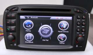   DVD GPS Nav Bluetooth DVB_T TV player for MERCEDES BENZ SL Class R230