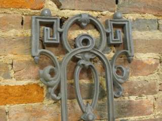Solid Cast Iron Ornate Section Fence Gate GARDEN ARCHITECTURAL CAST 