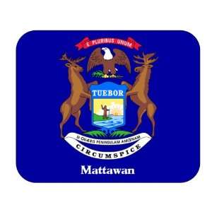  US State Flag   Mattawan, Michigan (MI) Mouse Pad 