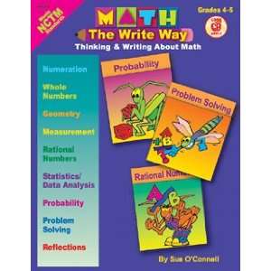  MATH THE WRITE WAY GR. 4 5 Toys & Games