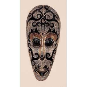  Benzara 89823 20 in. Wooden Mask