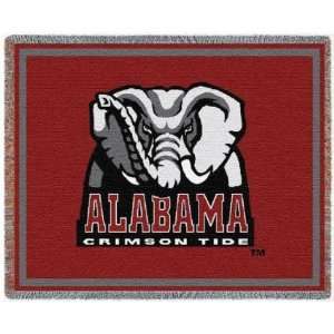 University of Alabama Crimson Tide Mascot Throw 48 x 69  
