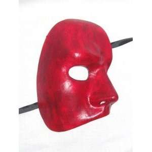  Red Phantom of the Opera Venetian Mask