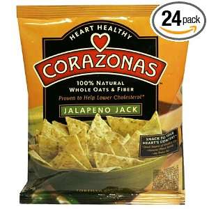 CORAZONAS Snacks, Jalapeno Jack, 2 Ounce Grocery & Gourmet Food