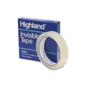  Invisible Permanent Mending Tape, 3/4 x 2592, 3 Core 