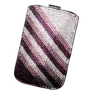  Crystal Leather Case for iPhone 4/4S Case 016 Cell Phones 