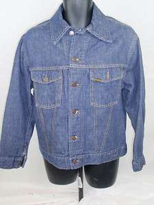 Vintage  Jean Jacket Roebucks Rare Look 42r  