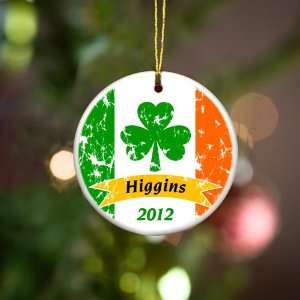  Irish Pride Christmas Ornament   Personalized