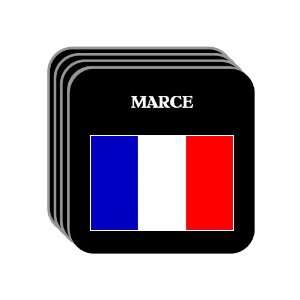  France   MARCE Set of 4 Mini Mousepad Coasters 