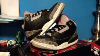 Nike Air Jordan 2008 CDP Black Cement 3 III White DMP SB Jay Pack 