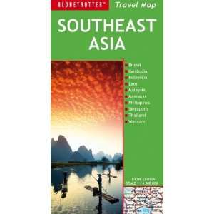  Southeast Asia Travel Map, 5th (Globetrotter Travel Map) [Map 