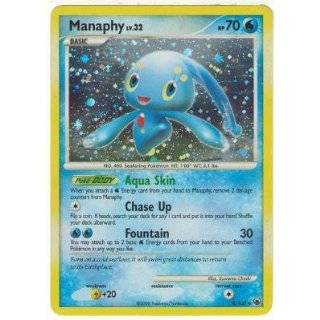   HS2 Unleashed Single Card Manaphy #3 Holo Rare [Toy] Toys & Games