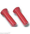   OF 2 PULL UP PUSH DOWN DOOR LOCK ROD KNOBS RED (Fits Custom S 10