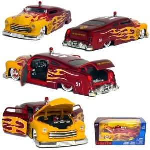  1951 Mercury Fire Chief 124 Scale (Red/Yellow Flames 