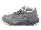 Nike Girls Air Jordan 3 Retro Sz 6 Y GS  Cool Grey Cement Flip 441140 