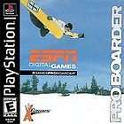 ESPN X Games Pro Boarder PlayStation PS1 SNOWBOARDER