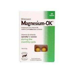 Magnesium Ok 30 Tablets Grocery & Gourmet Food