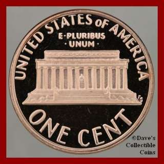 1981 S Type 2 Gem Proof Clear S Lincoln Memorial Cent  