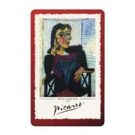   Phone Card $15. Picasso Womens Gallery 1937 Portrait of Dora Maar