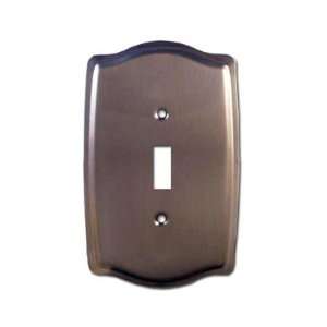 Brass Accents M02 S0600 619 Colonial Style   Satin Nickel Switch Plate 