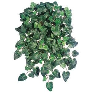   Hanging Bush x12 w/189 Lvs. Two Tone Green (Pack of 6)