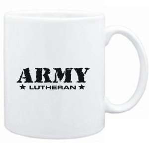  Mug White  ARMY Lutheran  Religions