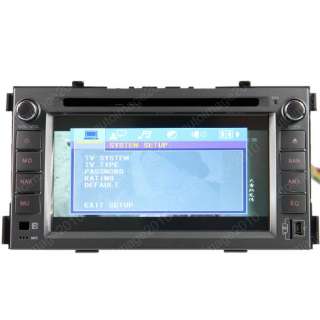 2009 2011 Kia Soul Car GPS Navigation Radio TV Bluetooth USB  IPOD 