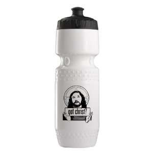  Trek Water Bottle White Blk Got Christ Jesus Christ 