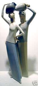 Lladro Two Women with Jugs  