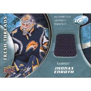   Deck Ice Fresh Threads Blue #FTJE Jhonas Enroth Sports Collectibles