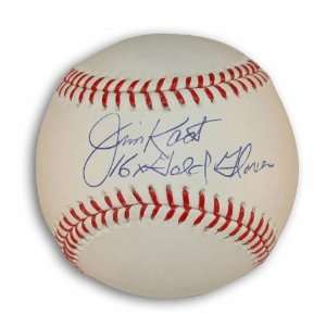 Jim Kaat MLB Baseball Inscribed 16X Gold Glove