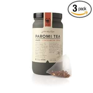 PAROMI TEA Cinnamon Chai Tea, Full Leaf, 15 Count Tea Sachets, 13.28 