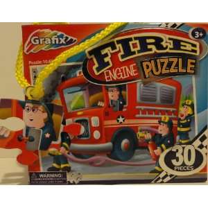  Grafix 30 Piece Fire Engine Puzzle Toys & Games