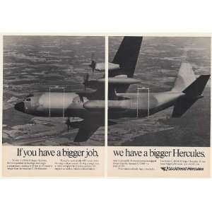  1984 Lockheed C 130H 30 Super Hercules Aircraft 2 Page 