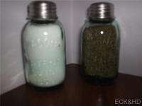 Mason Jar Salt and Pepper Shakers Country Kitchen  