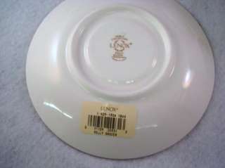 LENOX CHINA KELLY FOOTED CUPS & SAUCERS  