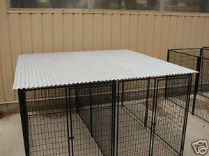 DOG KENNEL HARD ROOFING ONLY FOR 10x10 OUTDOOR RUNS  