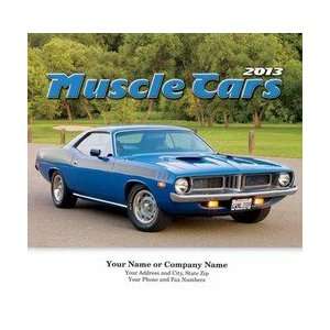  DC3096    Muscle Cars Wall Calendar Stitch Office 