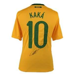  Kaka Signed Brazil 2010 Shirt 
