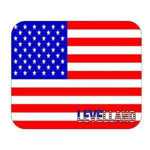  US Flag   Levelland, Texas (TX) Mouse Pad 