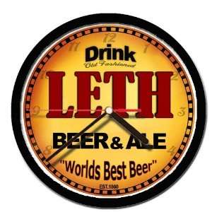 LETH beer and ale cerveza wall clock 