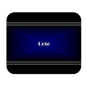  Personalized Name Gift   Lete Mouse Pad 