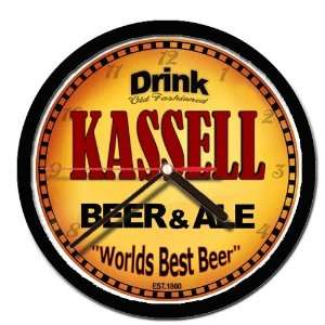  KASSELL beer and ale cerveza wall clock 