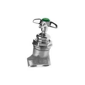Chicago Faucets Left Hand Angle Control Water Valve For Panel Mounting 
