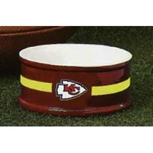  Kansas City Chiefs Small Sculpted Bowl * Sports 