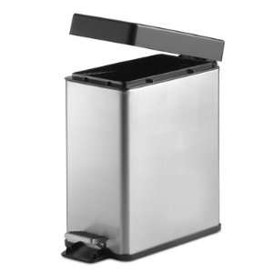  Stainless Steel Step Open Bath Trash Can   5 Liter